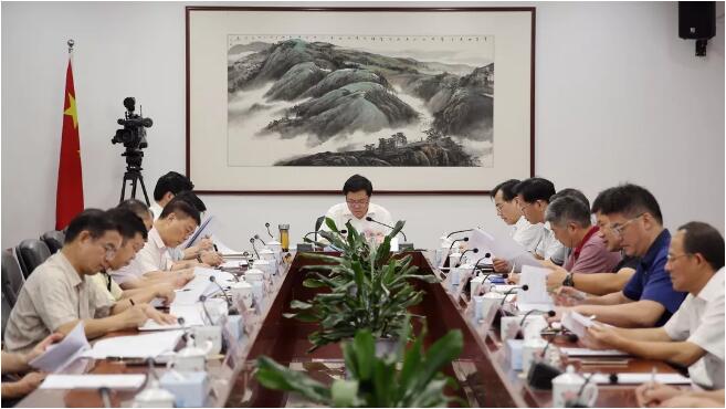 省政府召開專題會(huì)議研究中央第八巡視組反饋意見中污染防治問(wèn)題